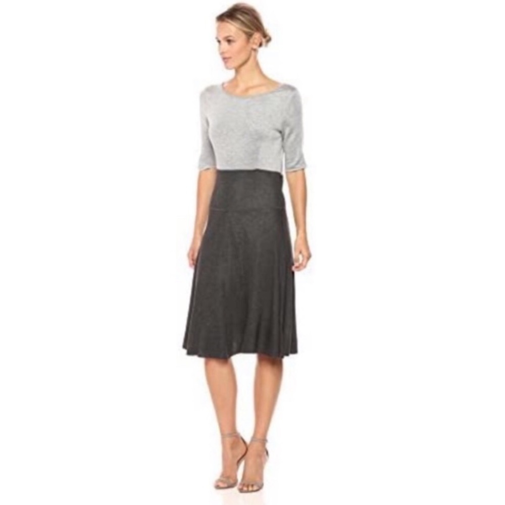 THREE DOTS Colorblock Jersey Dress